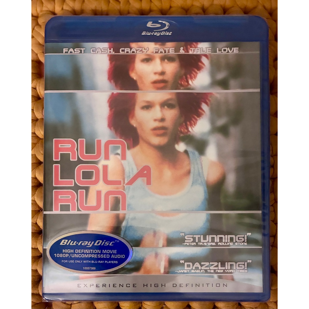 Blu Ray Run, Lola, Run (Corra, Lola, Corra) - Importado Lacrado - Dublado e legendado em português