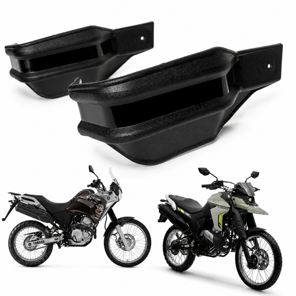 Protetor de Mão Manete Tenere 250 2011 a 2018 Xtz Lander 250 2020 2021 2022 2023 2024 2025 2026