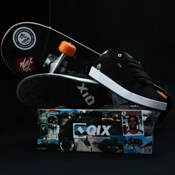 Tênis QIX Chorão Pro Model Allan Mesquita Original Skate Camurça Masculino Feminino