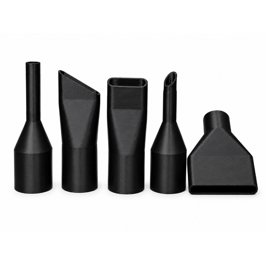 Kit 5 Bicos para Aspirador Universal 32mm Limpeza Automotiva e Cantos