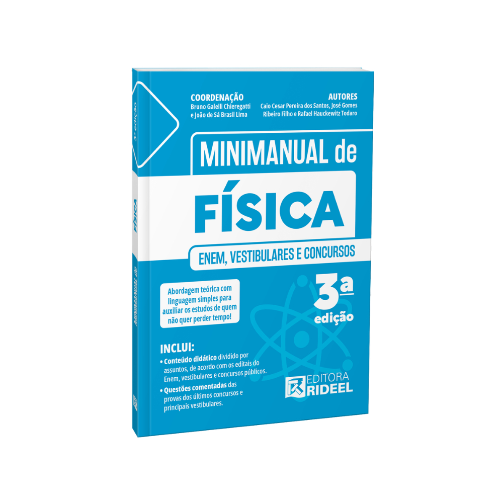Imagem Minimanual de Física - Enem, vestibulares e concursos
