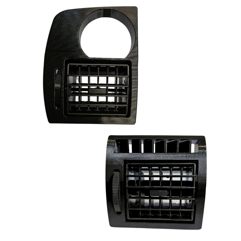 Kit Difusor de Ar Moldura e Grade Painel Gol Bola G2 Lado Motorista e Passageiro Gol Saveiro e Parati