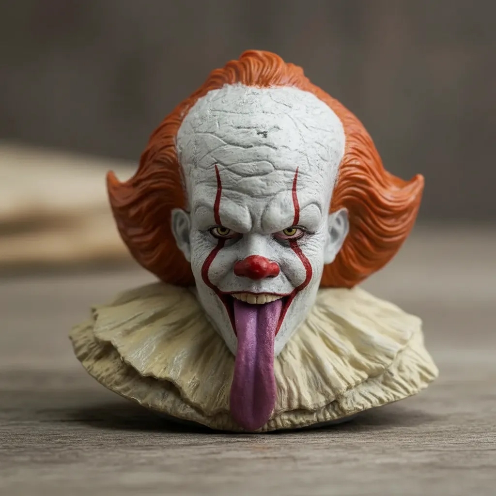 Pennywise It A Coisa Gashapon Takara Tommy 4,5cm Original Lacrado Mini Figure Terror Colecionável