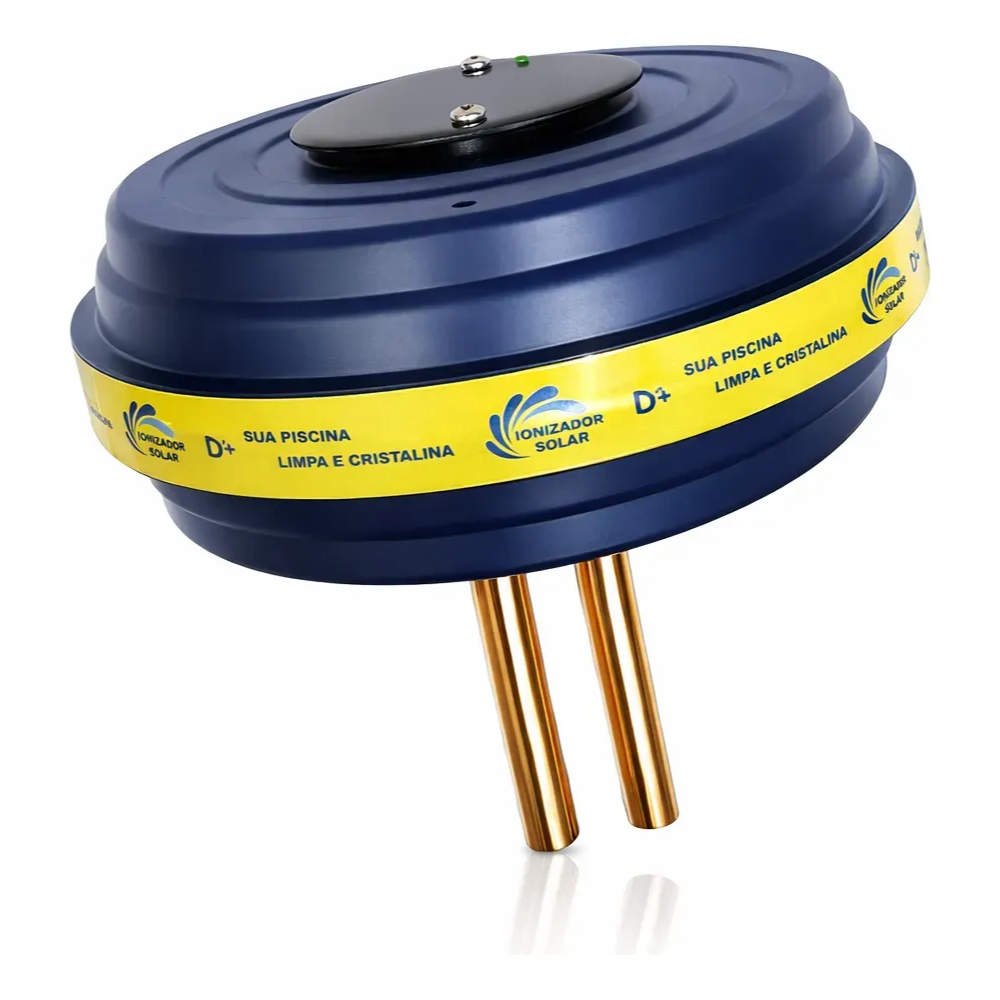 Ionizador Solar Piscina de 0 a 30 Mil Litros Reduz Cloro Anti Algas e Bactericida