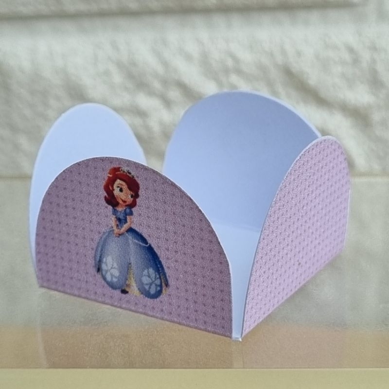 50 a 200 Forminhas Personalizadas PRINCESA SOFIA Doce Brigadeiro Festa Aniversário Decoração Todos os Temas