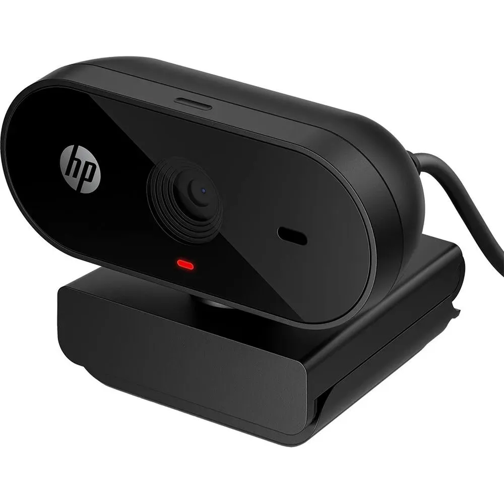 Webcam Hp 320 Full Hd 1080p Com Microfone Integrado Usb