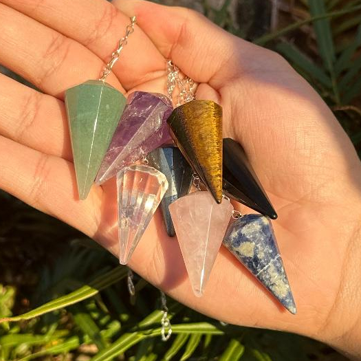 Pêndulo Radiestesia Pedra Natural Mesa Radiônica Diversa Quartzo Cristal Feng Shui Chakras Equilíbrio