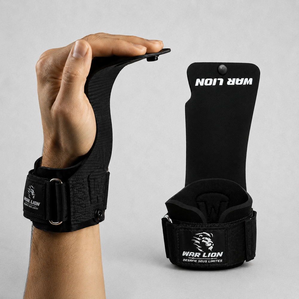 Grip Crossfit Pro Apex Premium  90% Mais Aderência à Barra | Palmar | Luva Musculação