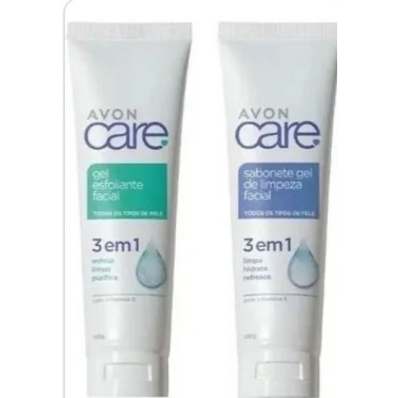 Gel Esfoliante Facial 3 em 1 Avon Care 100g - Avon