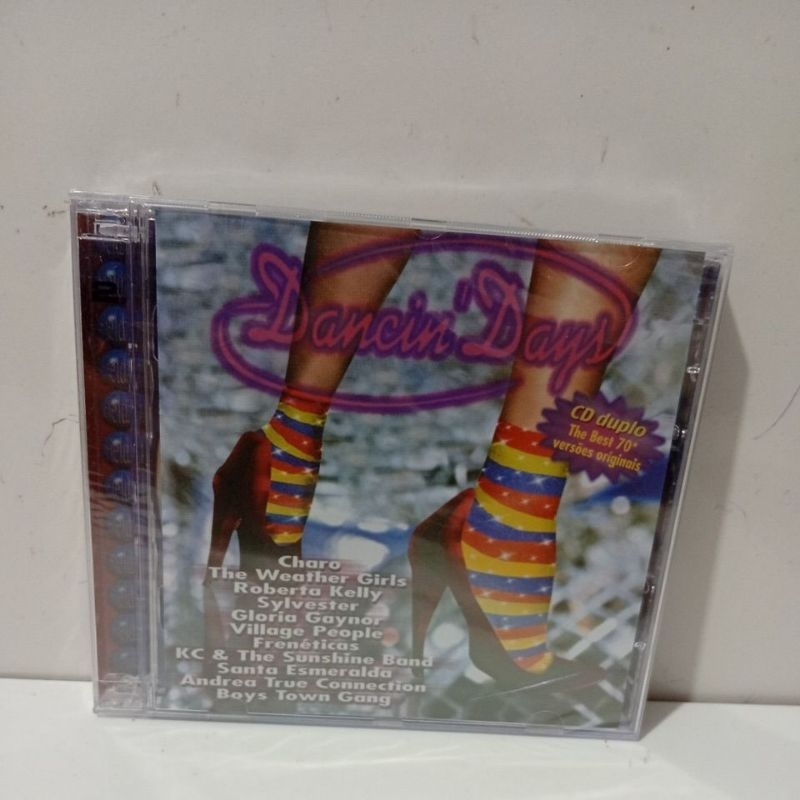 Cd Duplo Dancin' Days Charo, Sylvester, Fox, Voyage Rick James... lacrado de Fabrica Original