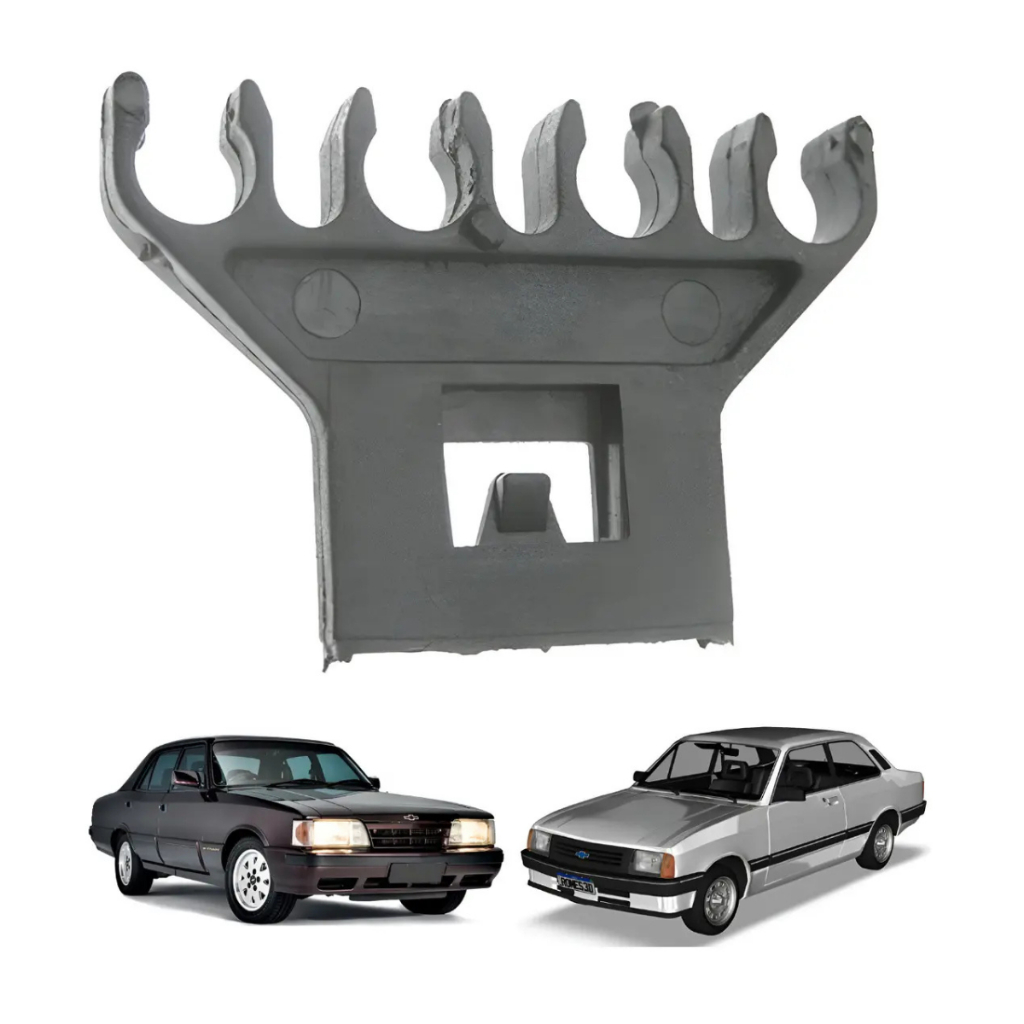 Kit 20 Presilha Suporte Cabos Velas Opala Chevette Monza