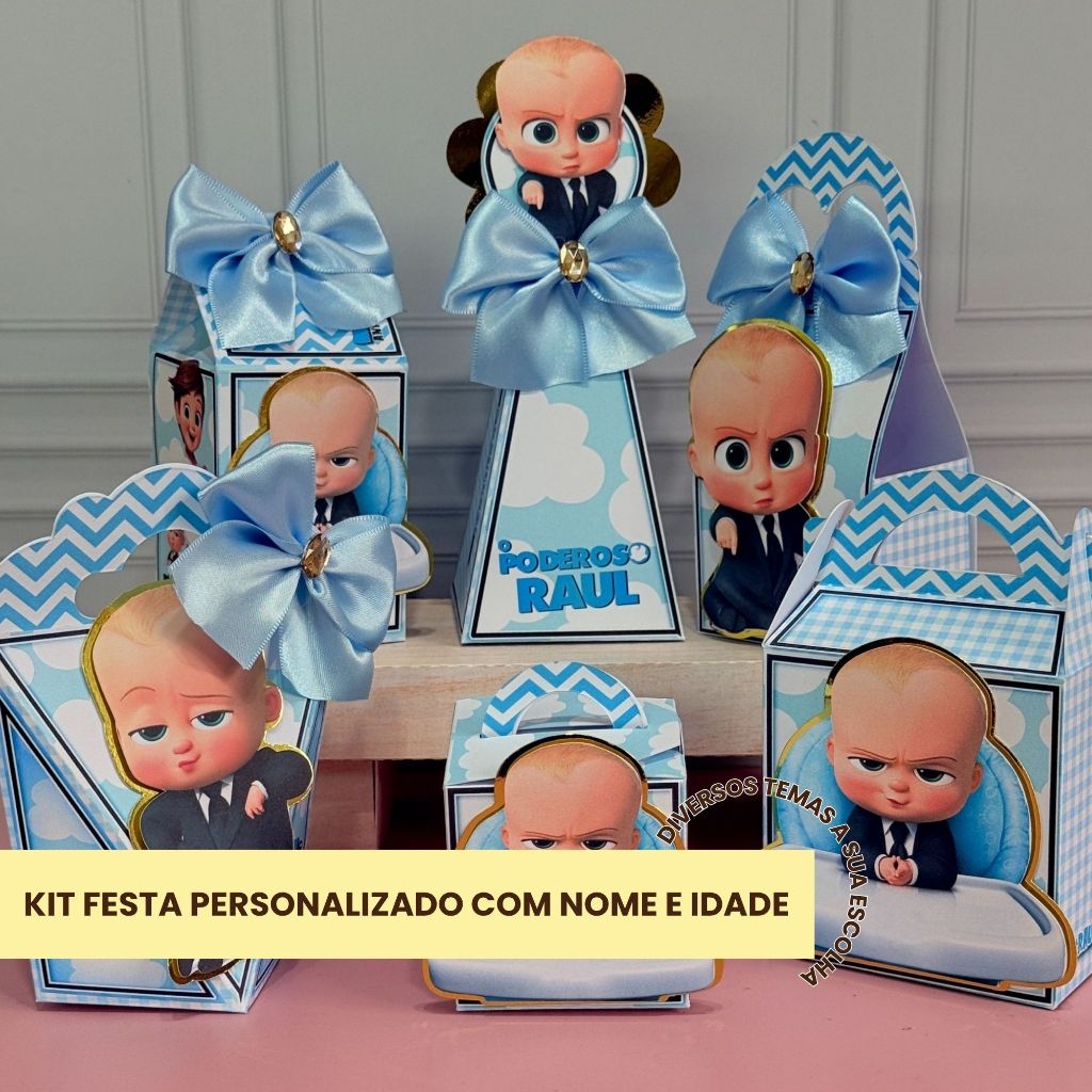 PEGUE E MONTE Kit Personalizados PODEROSO CHEFINHO| Lembrancinhas Festa | Fazemos todos os temas