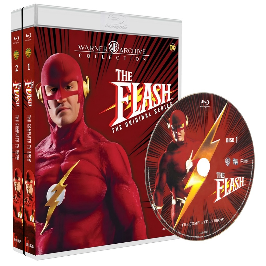 Blu-ray Seriado The Flash - 1990 - Edição completa em bluray - Todos os 22 episódios da série