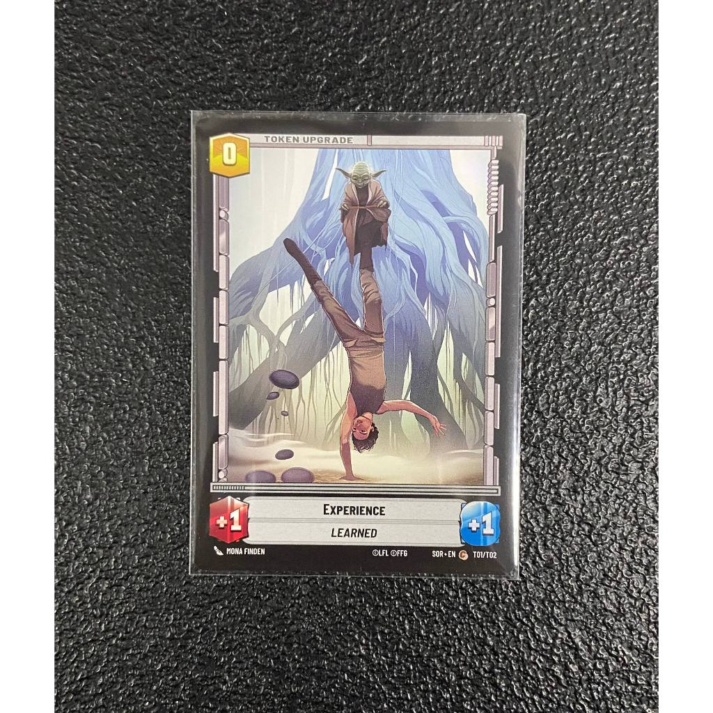 Carta arte do Yoda e Luke Skywalker 021/252 comum + 5 Cartas Brilhantes Star Wars Unlimited Originais