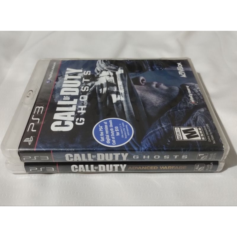 CALL OF DUTY ADVANCED WARFARE CALL OF DUTY GHOSTS PS3