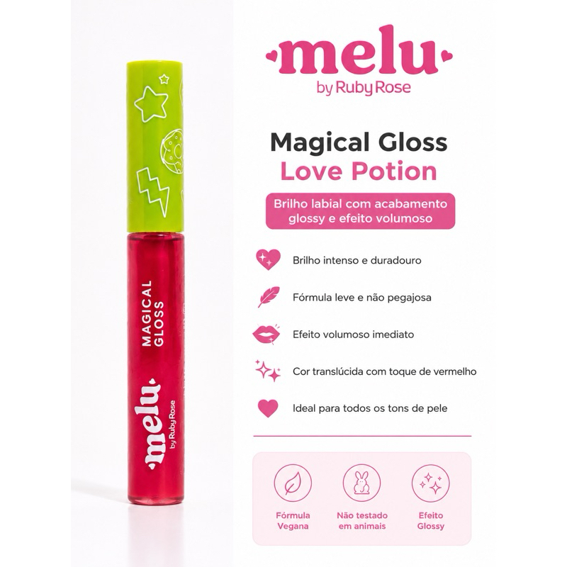 Lip Gloss Love Melu by Ruby Rose 5,5ml