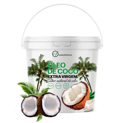Balde Óleo De Coco Extra Virgem Premium 3 Litros +1 Superalimentos