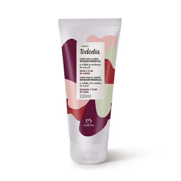 Creme Hidratante Corporal Natura Tododia Romã E Flor De Amora 200ml Original