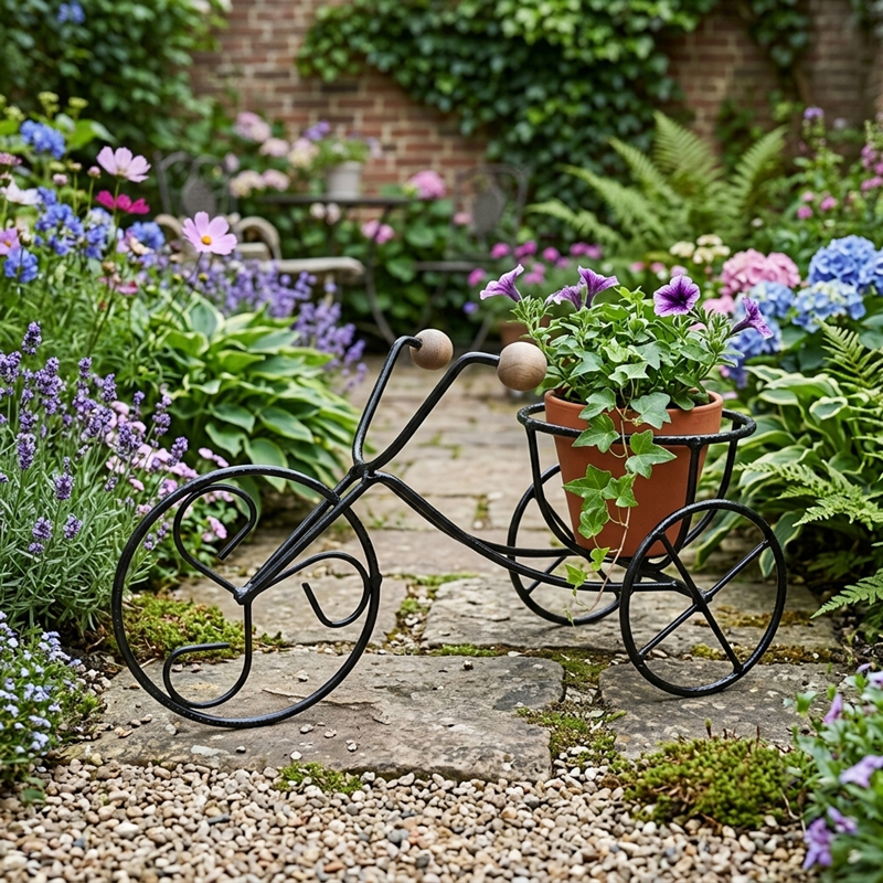 Bicicleta decorativa para casa e jardim porta vaso - oferta de fábrica