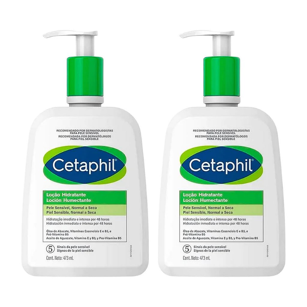 Kit 2 Und Cetaphil Loção Hidratante 473ml