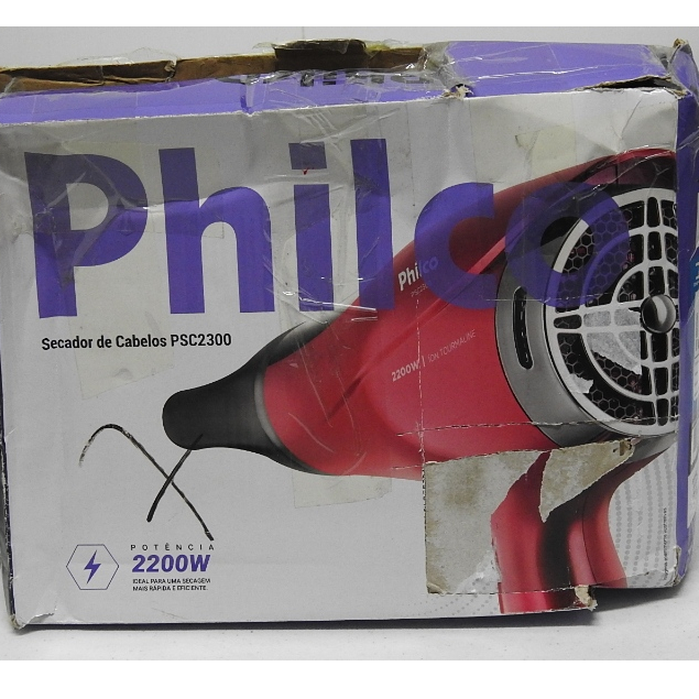 Secador de Cabelos Philco Bivolt 2200W PSC2300 Motor DC