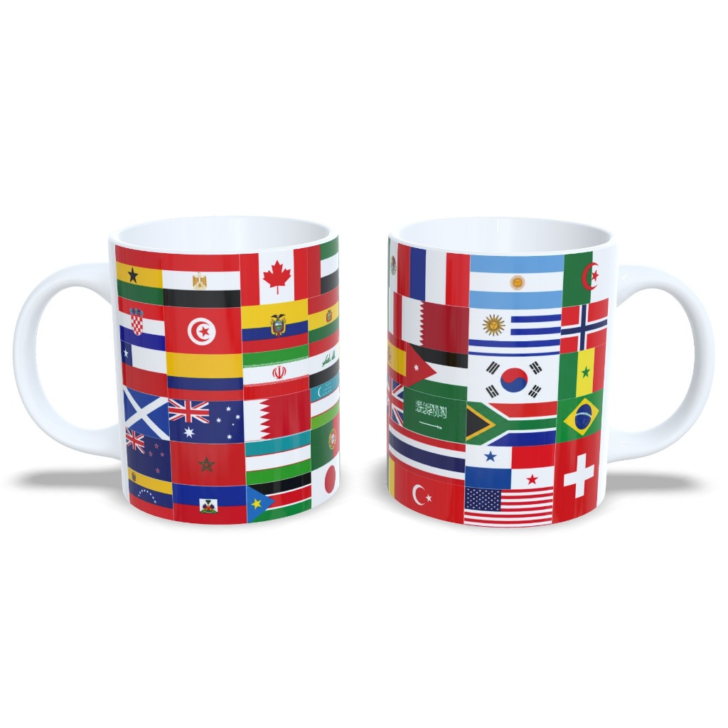 Caneca Copa do Mundo 2026 Futebol Seleções Mundial