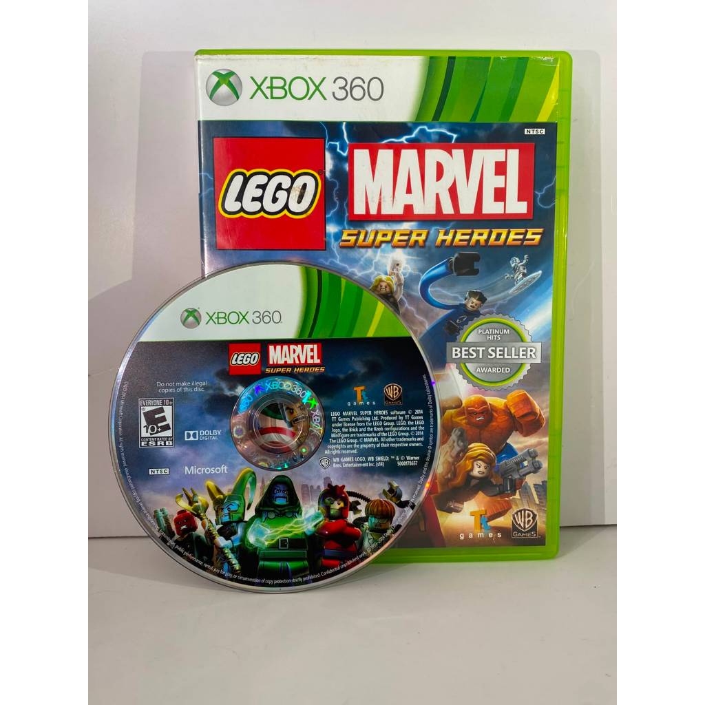 Lego Marvel super heroes xbox 360 mídia física