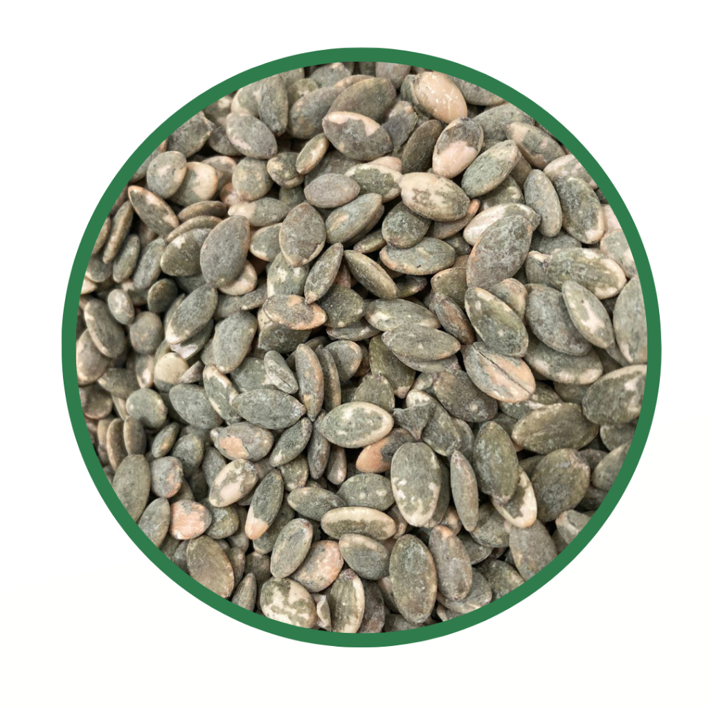 Semente de Abóbora s/ Casca Torrada e Salgada 1Kg
