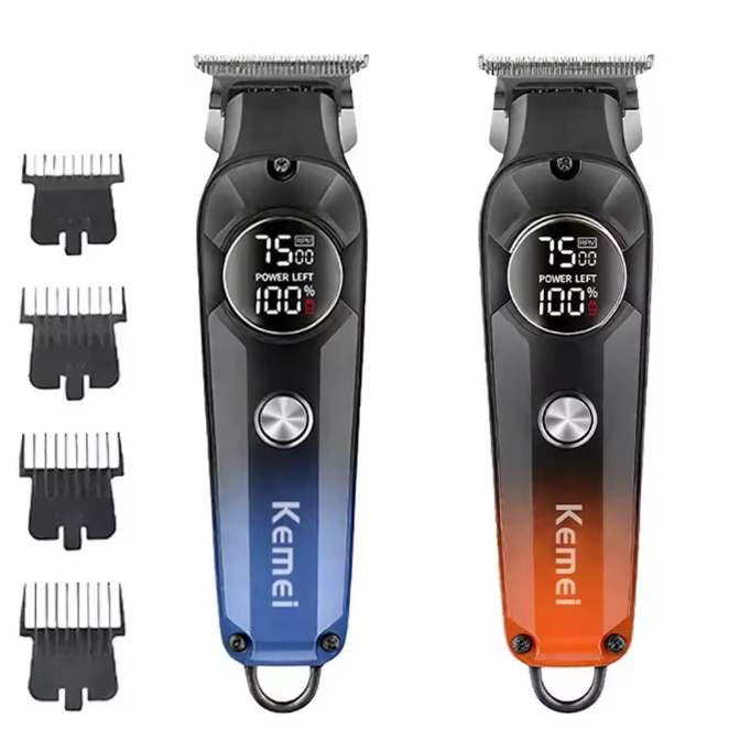Máquina de Cortar Cabelo Elétrica Kemei KM-1359 Profissional
