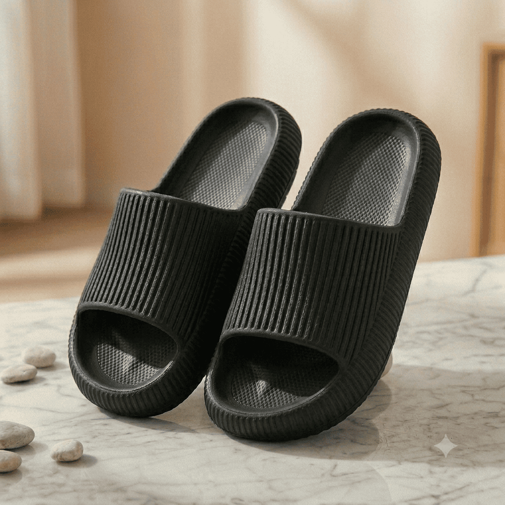 Chinelo Nuvem Slide Ortopédico Unissex Confortável, Antiderrapante, Leve e Estiloso