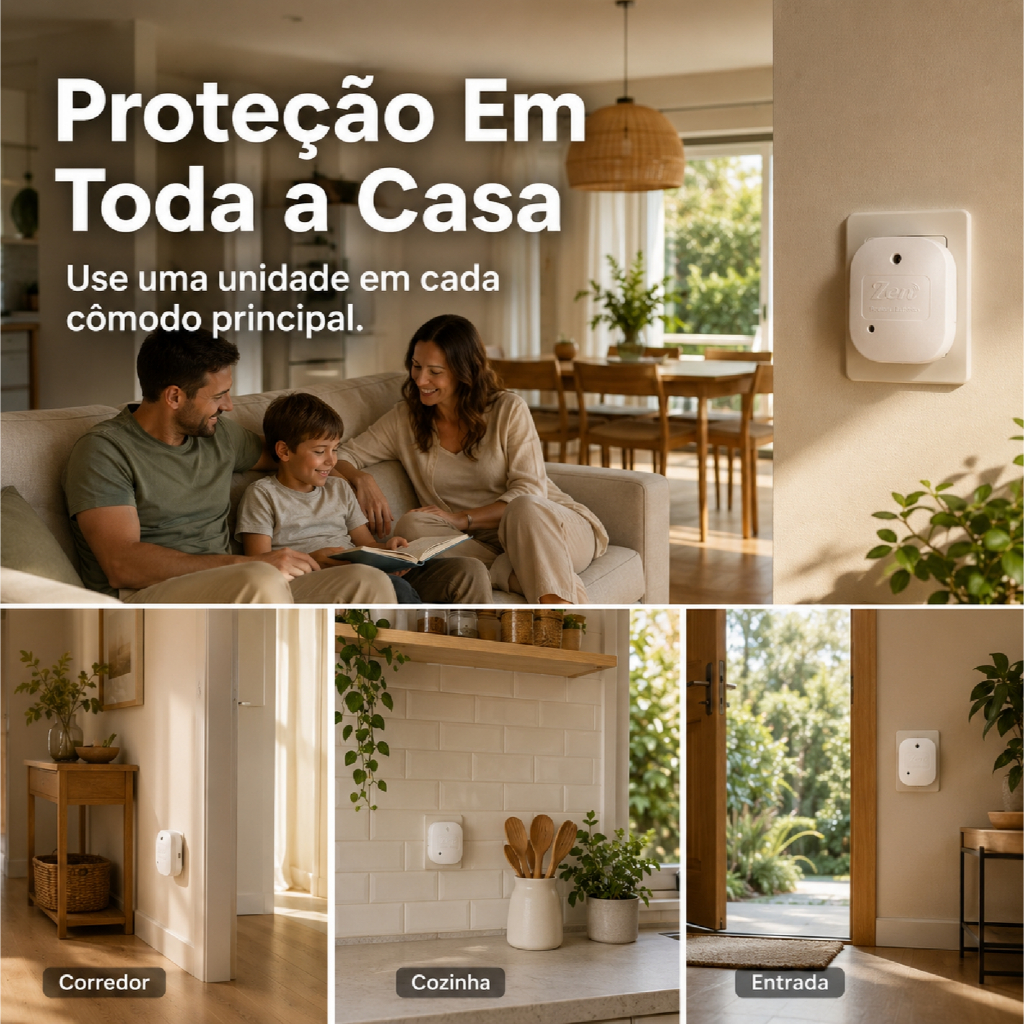 Kit 3 Repelentes Eletrônicos Zen com Inmetro — imagem 2 de 2