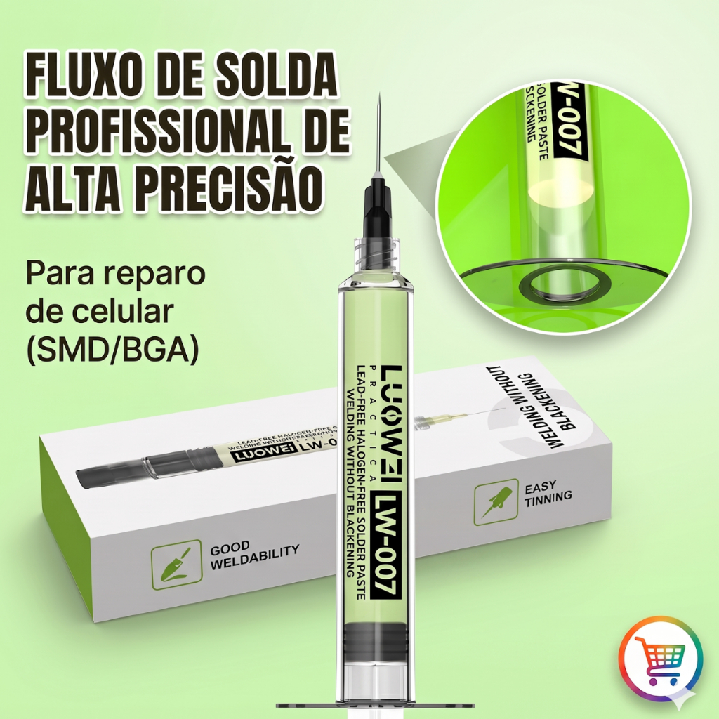 Fluxo De Solda Livre De Chumbo Profissional De Reparo de Celular e Assistencia Técnica