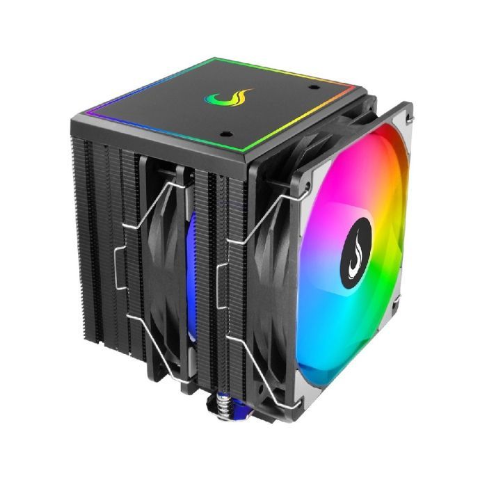 Cooler para Processador Rise Mode Storm 8 Black ARGB AMD Intel 120mm Preto RM-ACST-ARGB-B