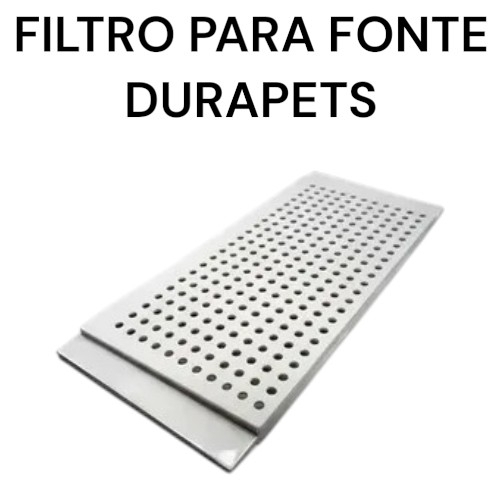 Filtro Refil Carvão Ativado Fonte Durapets para Cachorros e Gatos - Água sempre limpa