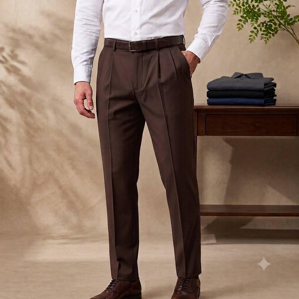 Calça Social Tradicional Masculina Para Ternos  Leia Atentamente a Descrição