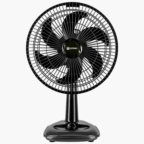 Ventilador de Mesa OTMO 40cm 126W 110V Portátil Preto Alta Potência Silencioso
