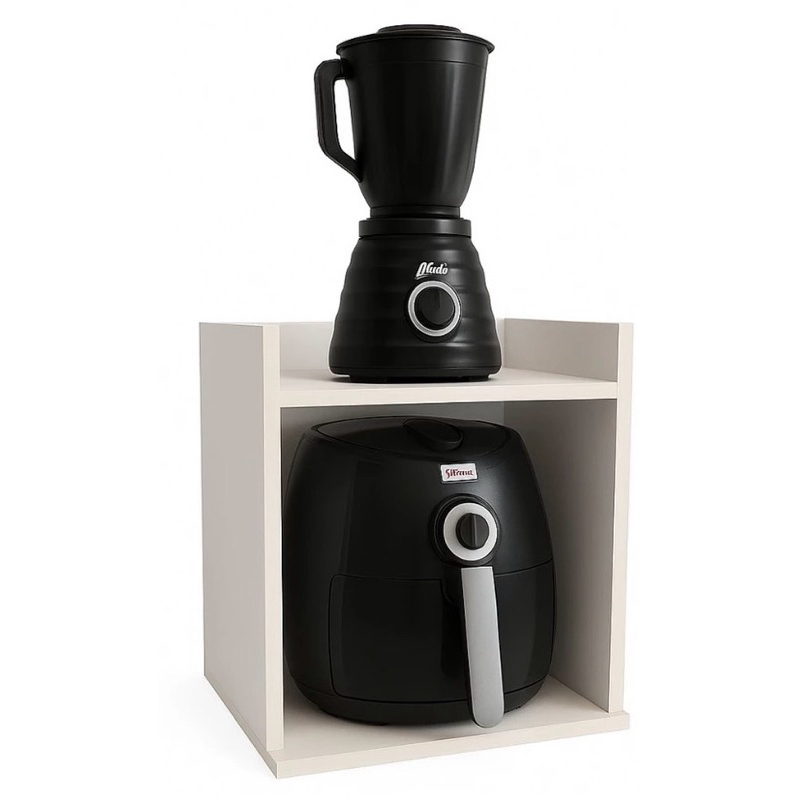 Organizador Suporte Para Air Fryer E Liquidificador Prateleira Cozinha Reforçado