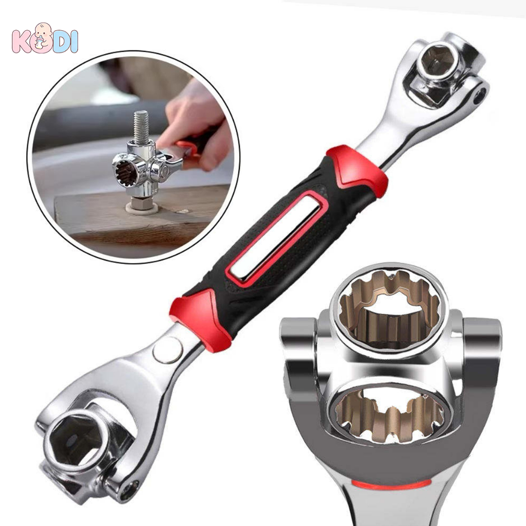 Chave 48 Em 1 Multifuncional 360° Universal Tigre Soquete Profissional -F3