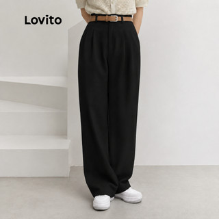 Calça Feminina Lovito Reta Alfaiataria PTNS69BX221