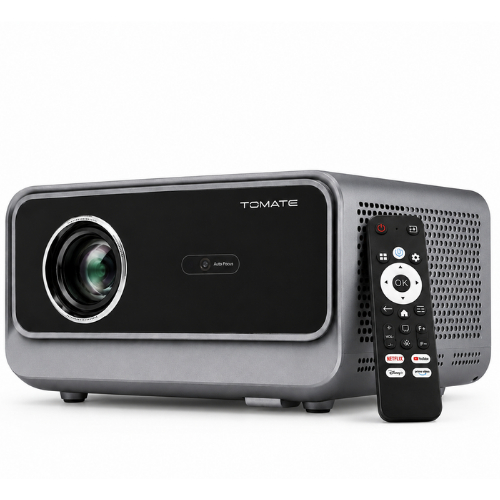 Projetor Smart Multimídia Full HD 1080P Auto Focus Whale TV HDR10+ WiFi Até 260" Portátil