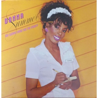 Disco de vinil- Donna Summer- She Works Hard For The Money (1983)