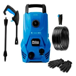 Lavadora De Alta Pressão Philco Compacta Lança Regulável Plp2200 1300w 1300 Psi/libras E Acessórios