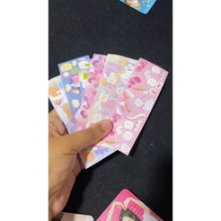 MINIATURAS Kit com 10 Cartelas de Adesivos bem pequenos fofo Kawaii cartoon – Envio Aleatório