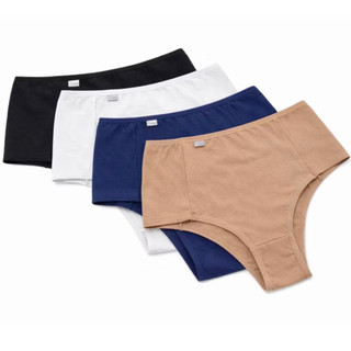 Kit Calcinha Pala Dupla em Algodão Segura Barriga Pós Parto Cós Alto Microfibra Conforto …