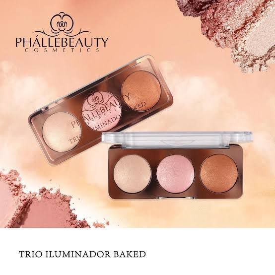 Trio Iluminador Baked Phallebeauty PH9000