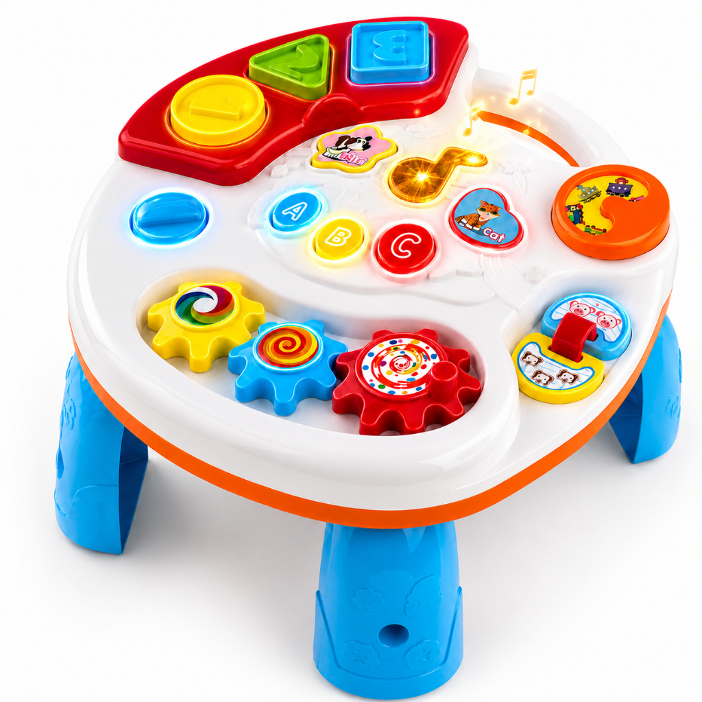 Brinquedo para Bebe C/ Mesa de Atividades Musical