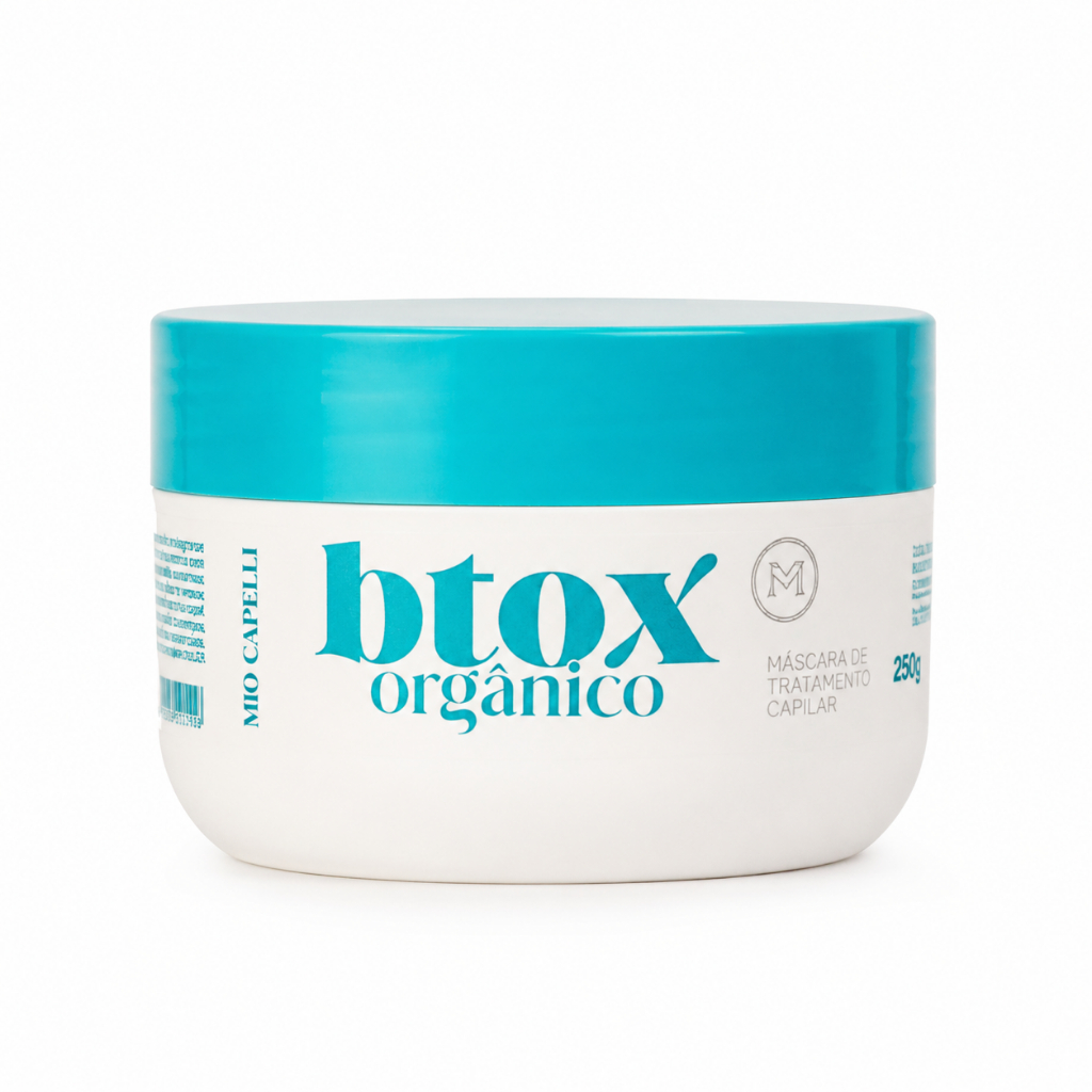 Btox Orgânico Mio Capelli 250g Redutor de Volume Selagem Capilar Anti Frizz