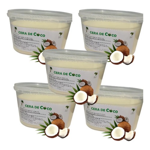 Cera De Coco (5kg) Para Velas 100% Vegana Vegetal T-02