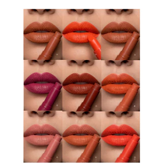 Batom Ruby Rose Charm Lips - Lançamento Efeito Matte Confortável e Alta Pigmentação