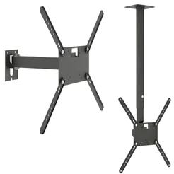 Suporte Para TV Televisão Smart De Teto OU Parede Articulado Preto Resistente